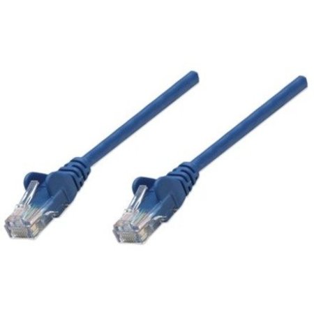 INTELLINET NETWORK SOLUTIONS 10 Ft Blue Cat6 Snagless Patch Cable 342605